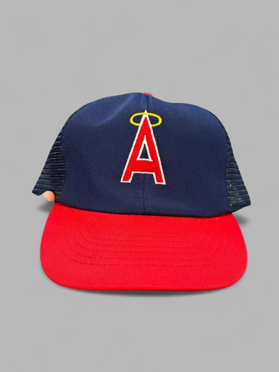 Vintage 80s California Angels MLB Hat
