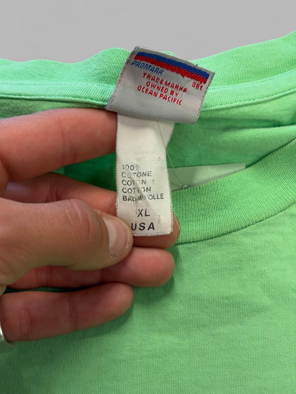 90s Ocean Pacific Dystopian Surf Tee - XL
