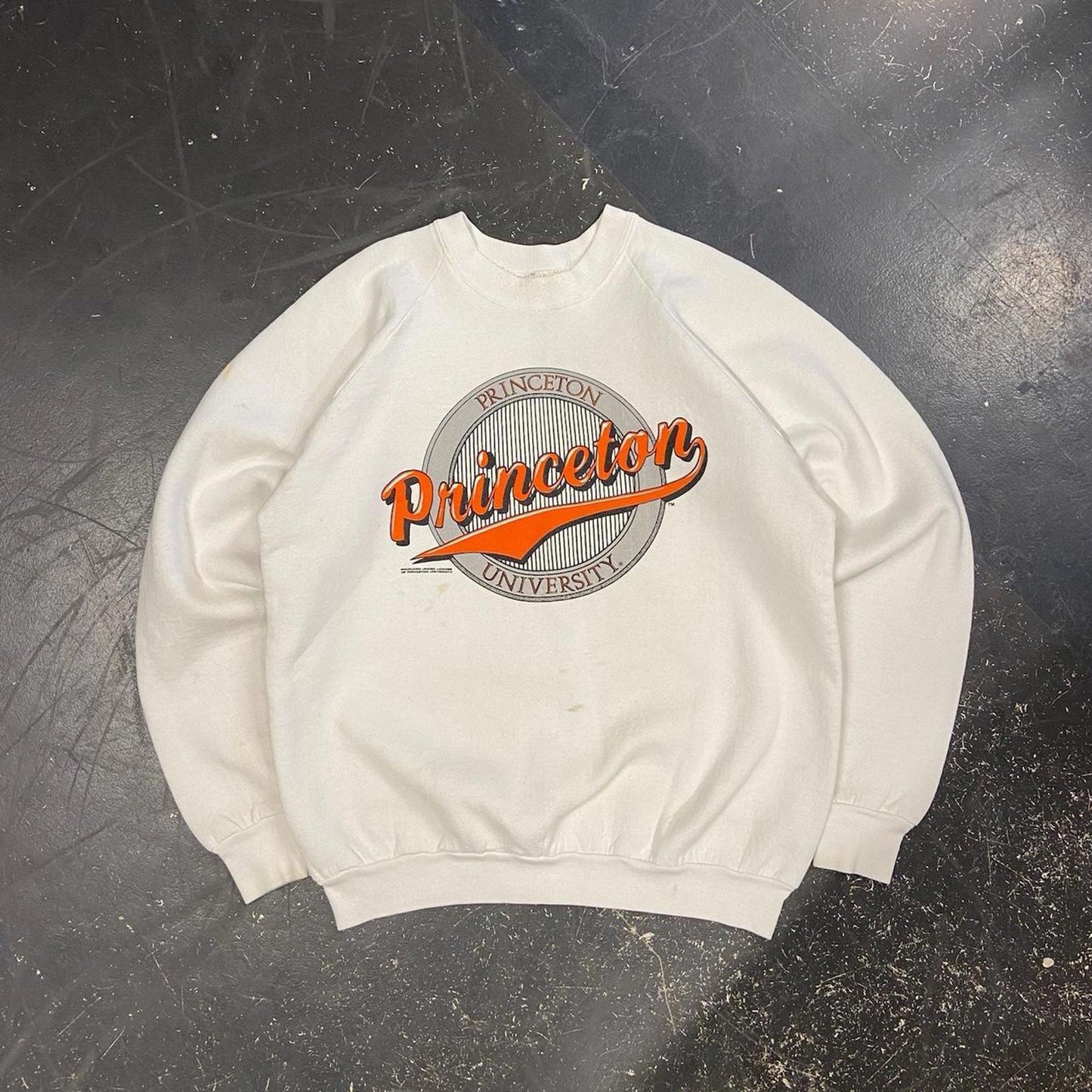 80s Princeton University Crewneck - L