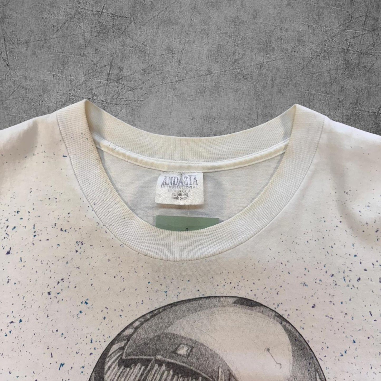 Vintage 1990s MC Escher All Over Print Art Tee - XL