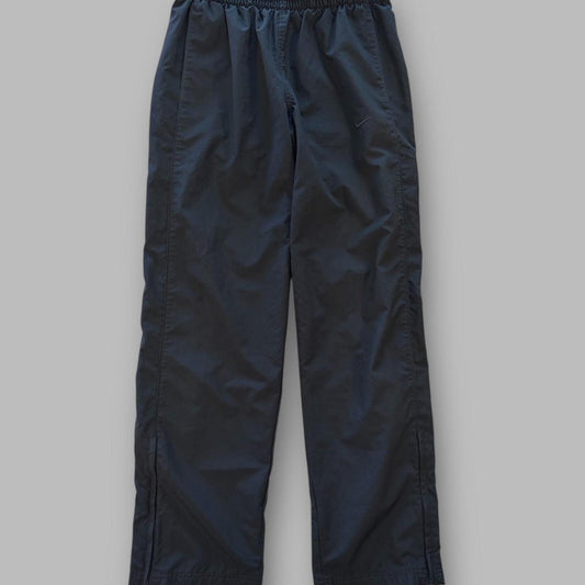 Black Nike wide leg track pants - M