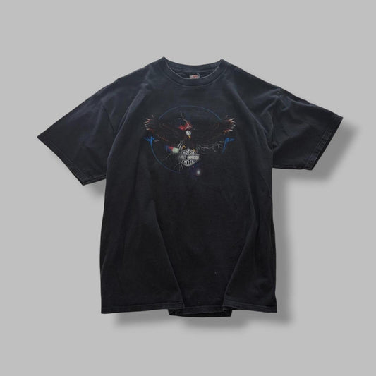 90s Harley-Davidson Williamsburg eagles tee - XL