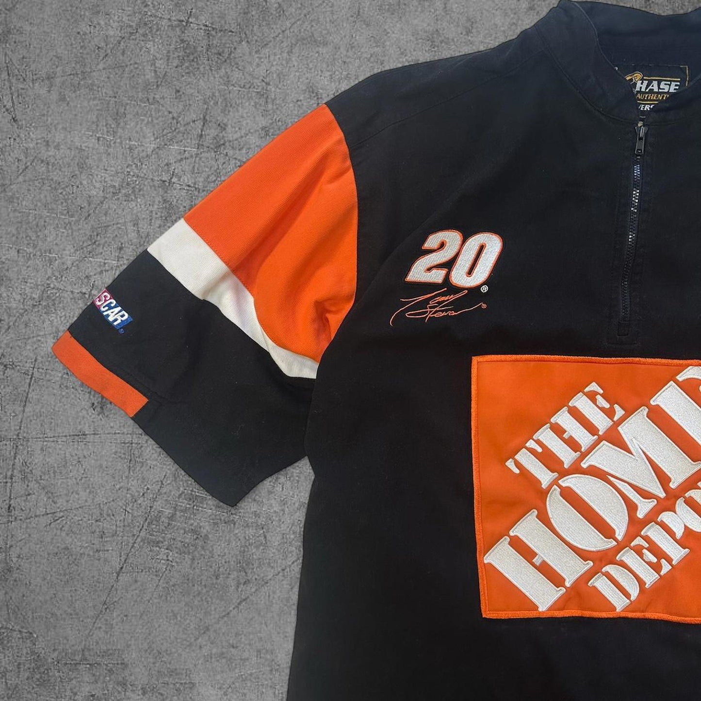 Vintage NASCAR Home Depot Racing Pull Over - XL