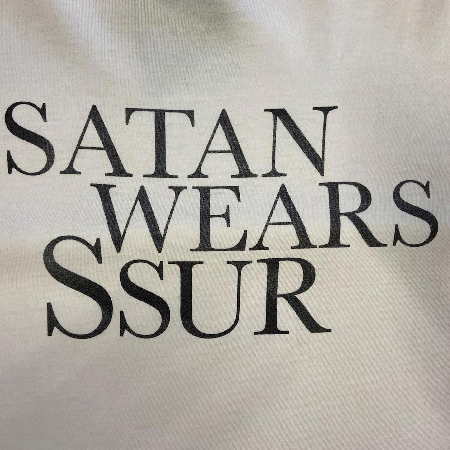Satan Wears Ssur Tee - L