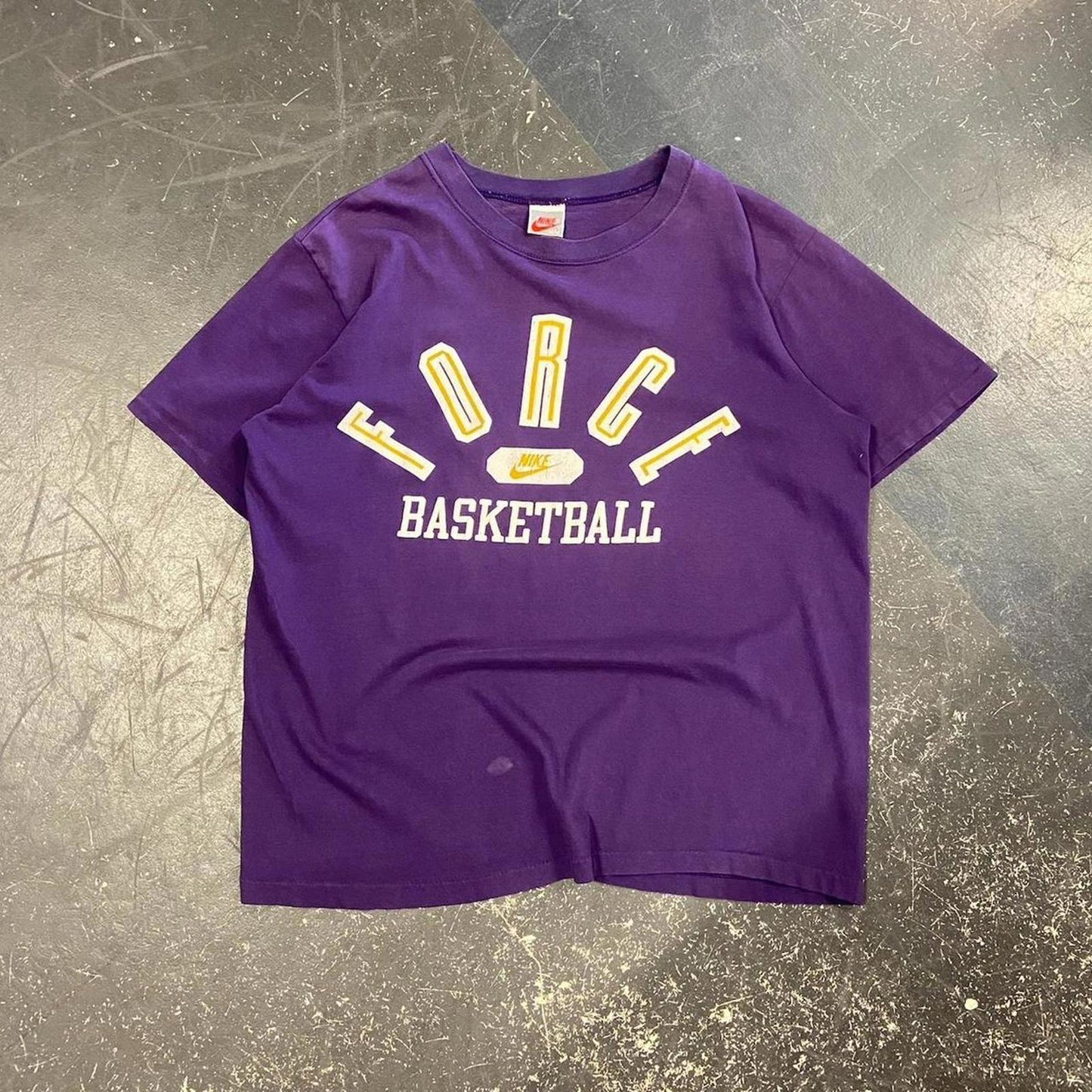 1990s Nike Force Basketball Tee - M