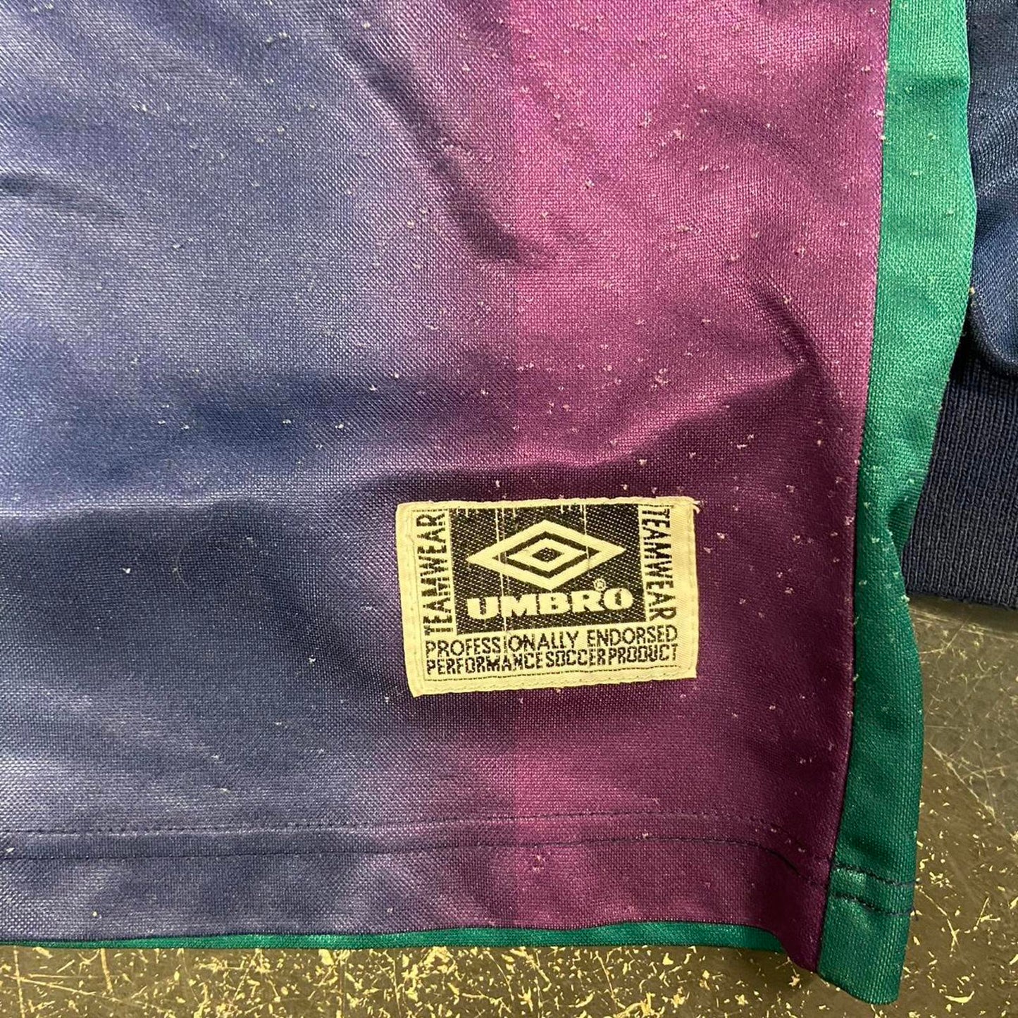 Vintage 90s Umbro Retro Soccer Goalie Jersey - XL