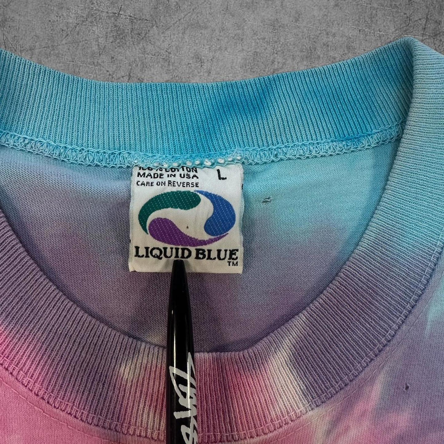 Vintage 1996 Grateful Dead Liquid Blue Tee - L