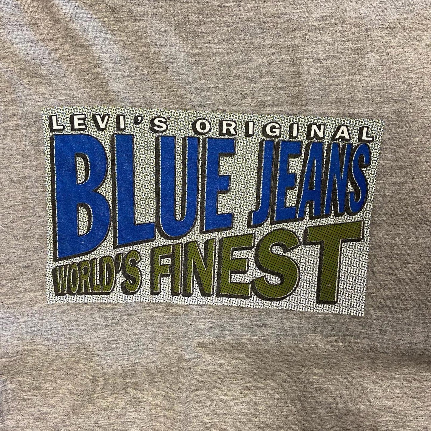 Vintage 90s Levi’s Blue Jeans Tee - XL