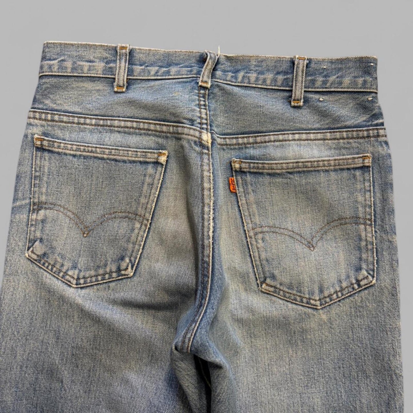 Vintage 1970s Levi Orange Tab Bootcut 217 Jeans -31