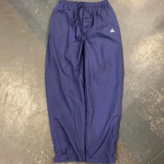Vintage Navy Adidas Track Pants - M