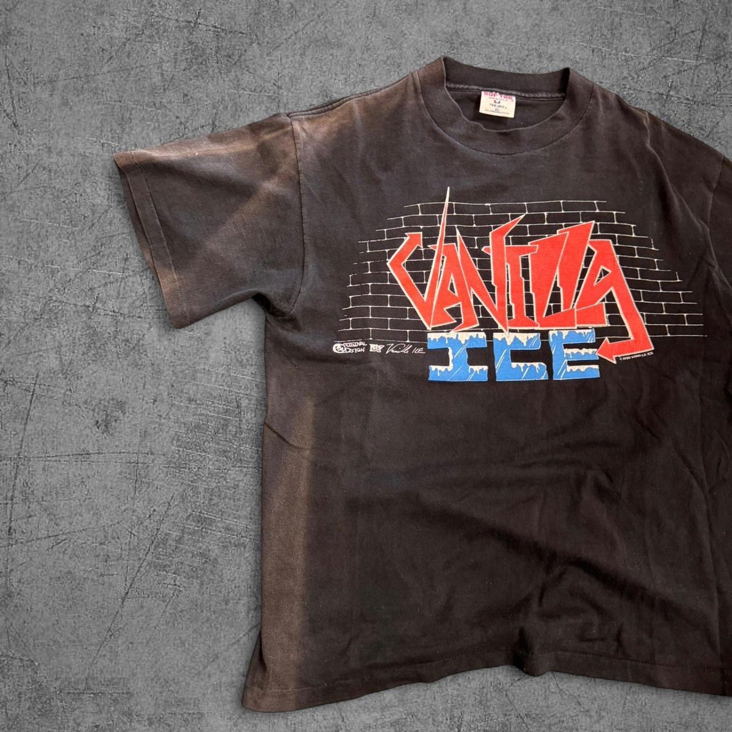 Vintage 1990 Vanilla Ice Rap Tee - XL