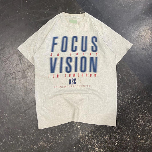 Vintage 90s Kennedy Space Station NASA Tee - L