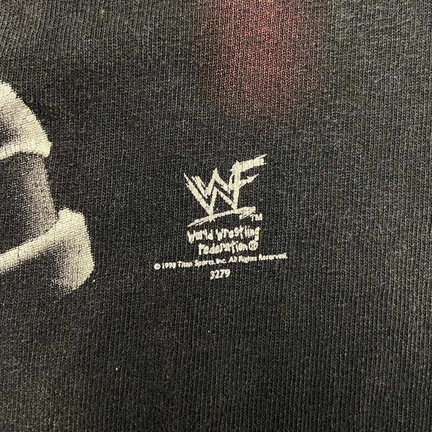 1999 WWF Smell what the Rock is Cooking Tee - L