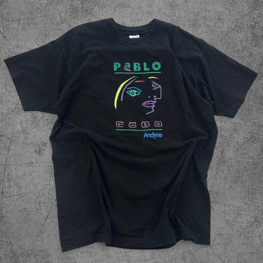 Vintage 90s Pablo Art Tee - XL