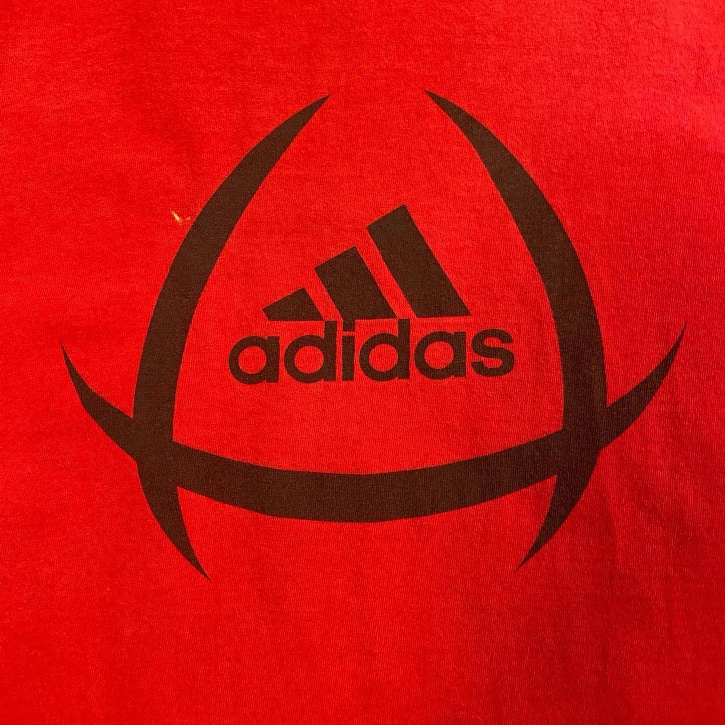 Vintage Red Adidas Tee - XL