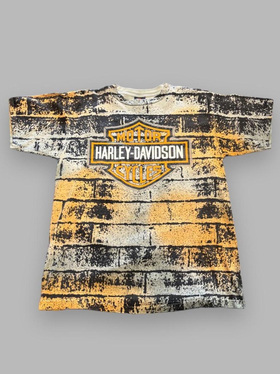 Vintage 1996 Harley Davidson Nashville AOP Tee - XL