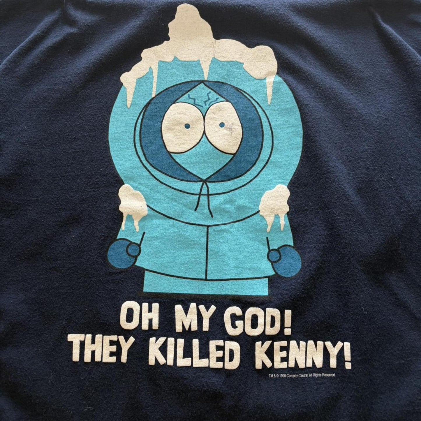 Vintage 1998 Frozen Kenny South Park Tee - XL
