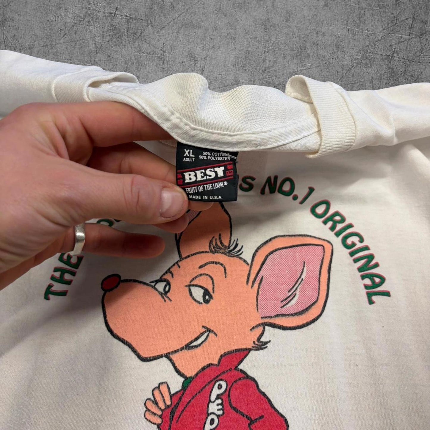 1987 Pepino The Italian Mouse Tee - XL