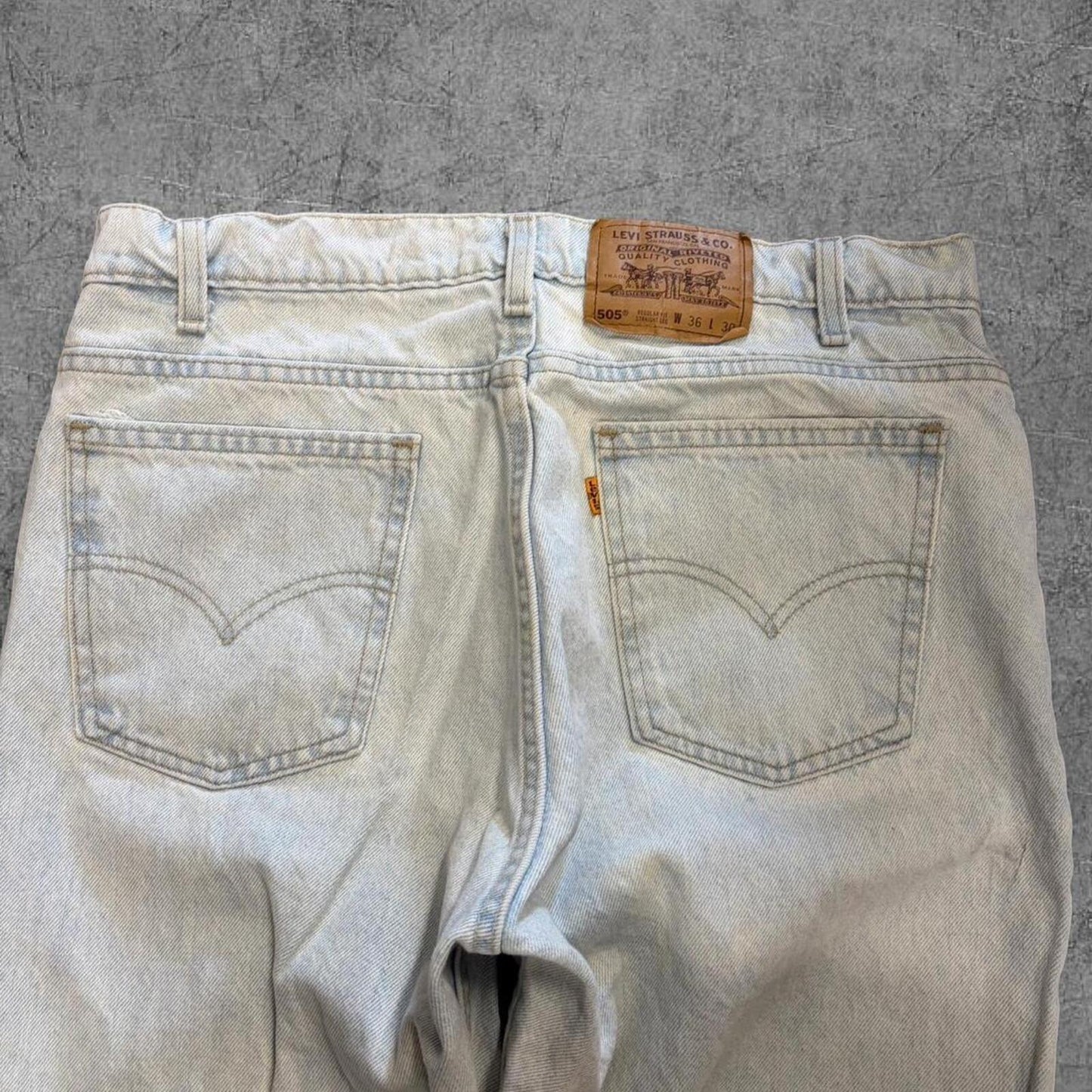 1994 MiUSA Levi 505 Orange Tabs - 34