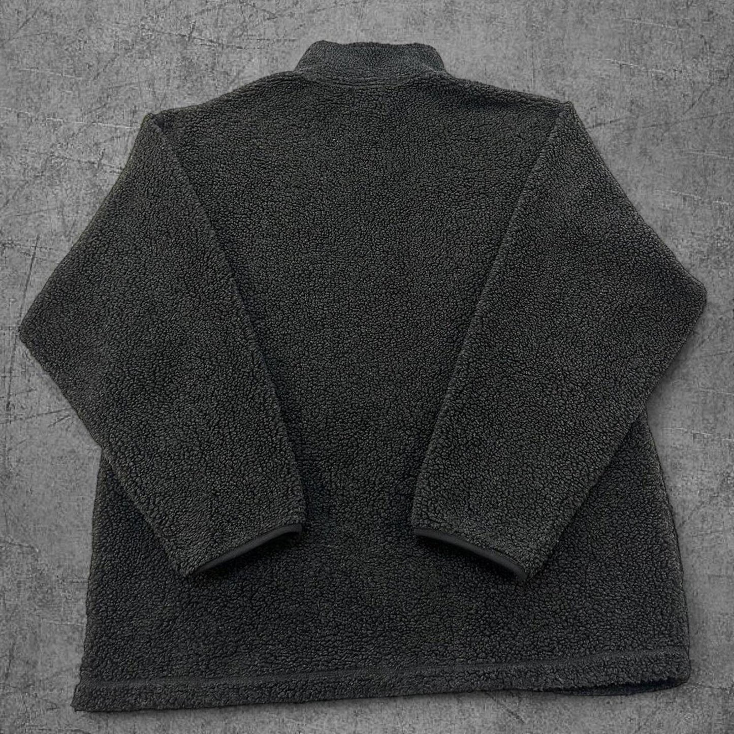 Vintage Grey Cherokee Deep Pile Zip Up Fleece - XL