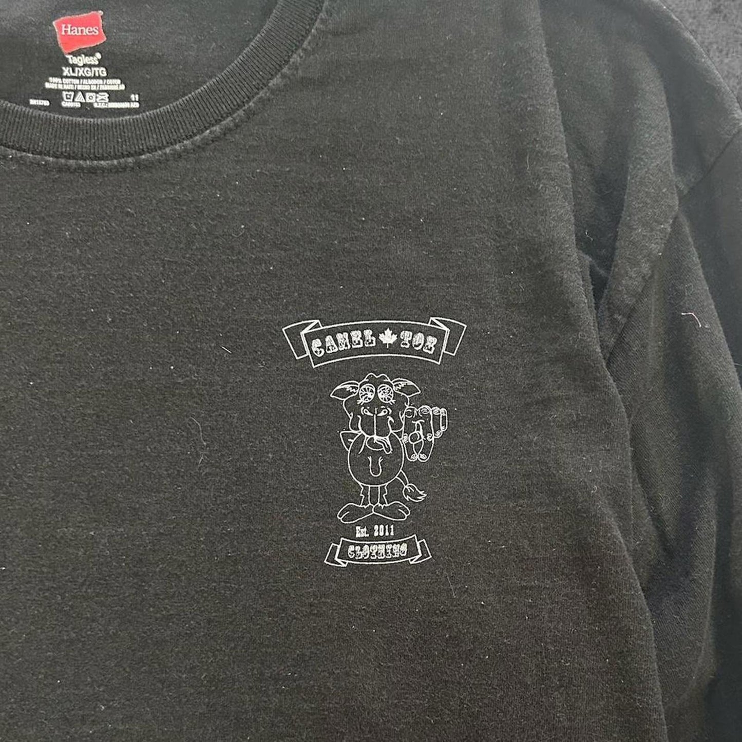 Camel Toe Towing Humour Long Sleeve - XL