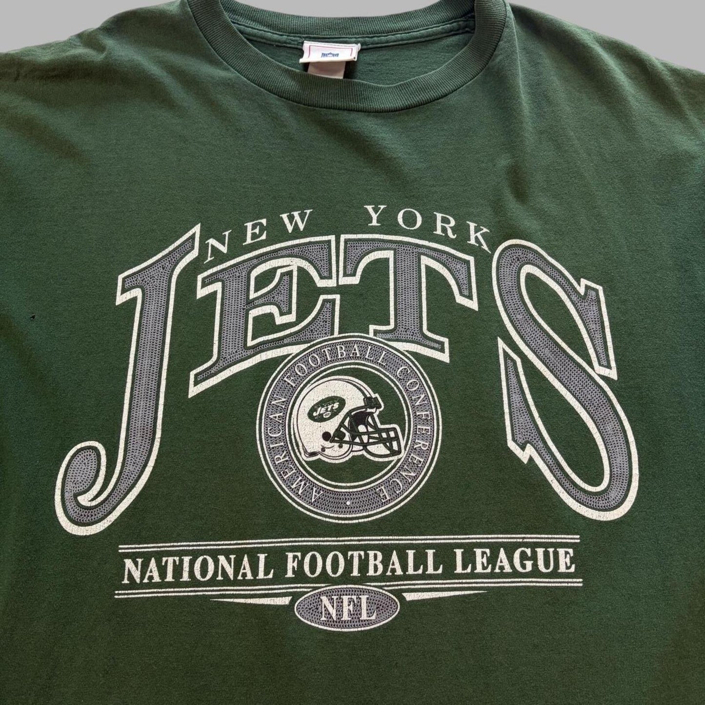 90s New York Jets NFL Tee - XL