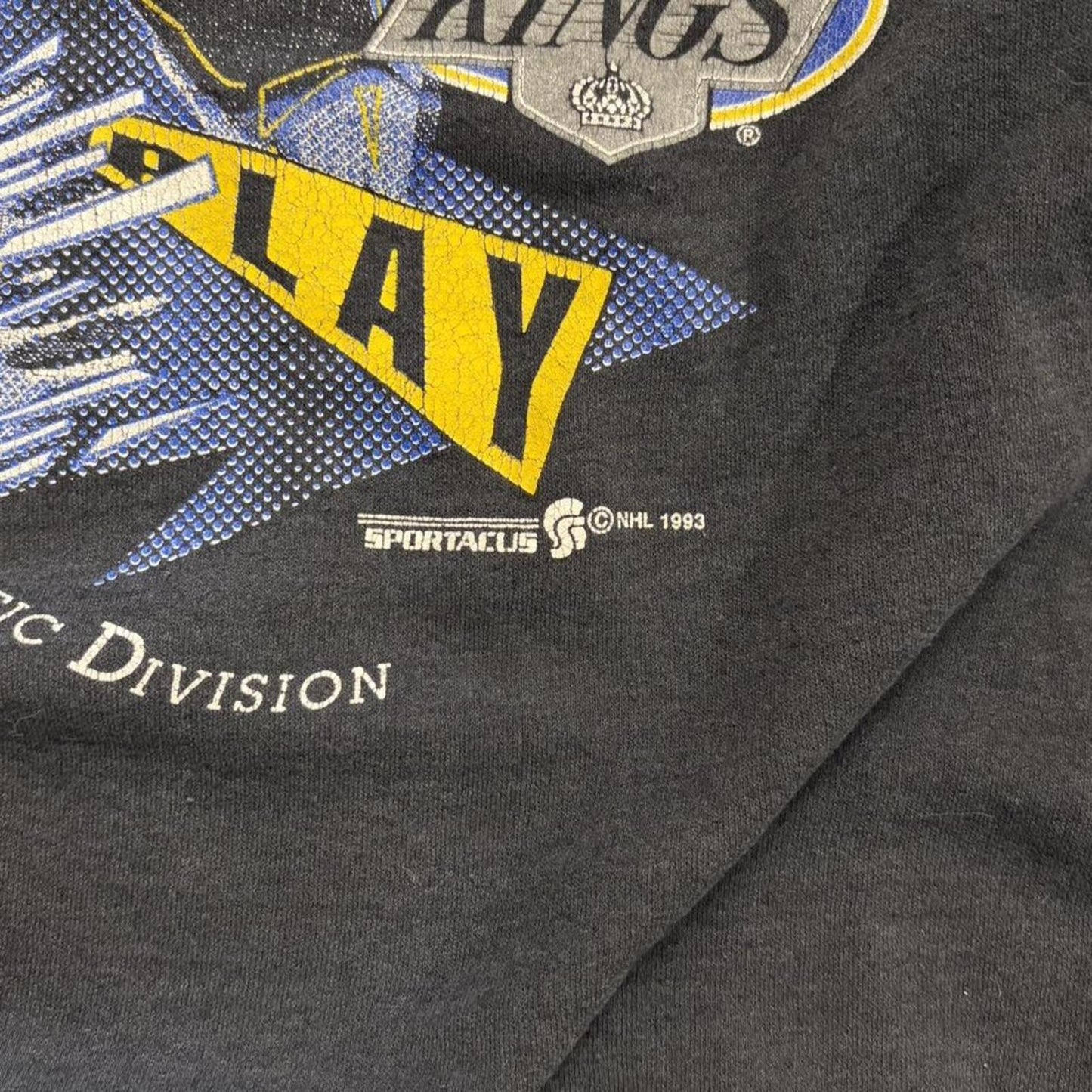 Vintage 1993 Los Angeles King NHL Crewneck - L