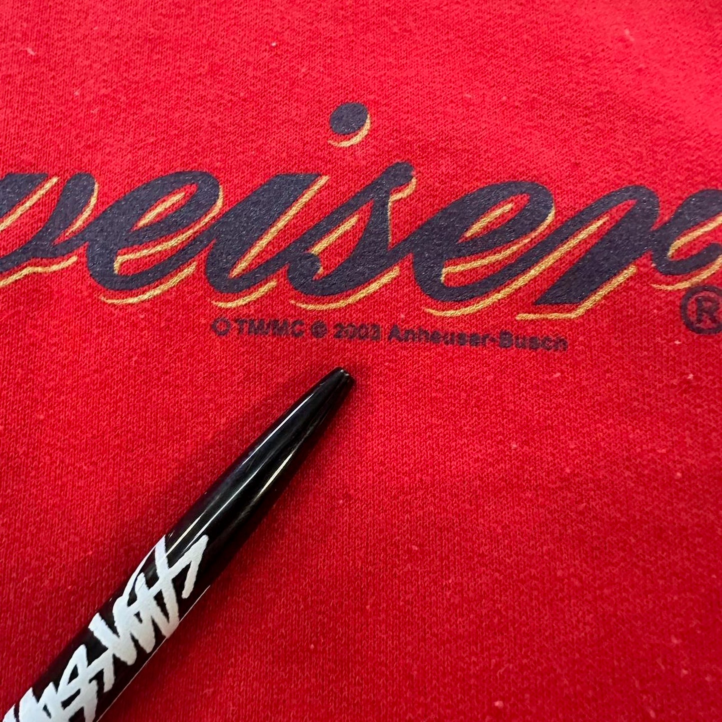 Vintage 2003 Budweiser Hoodie - L