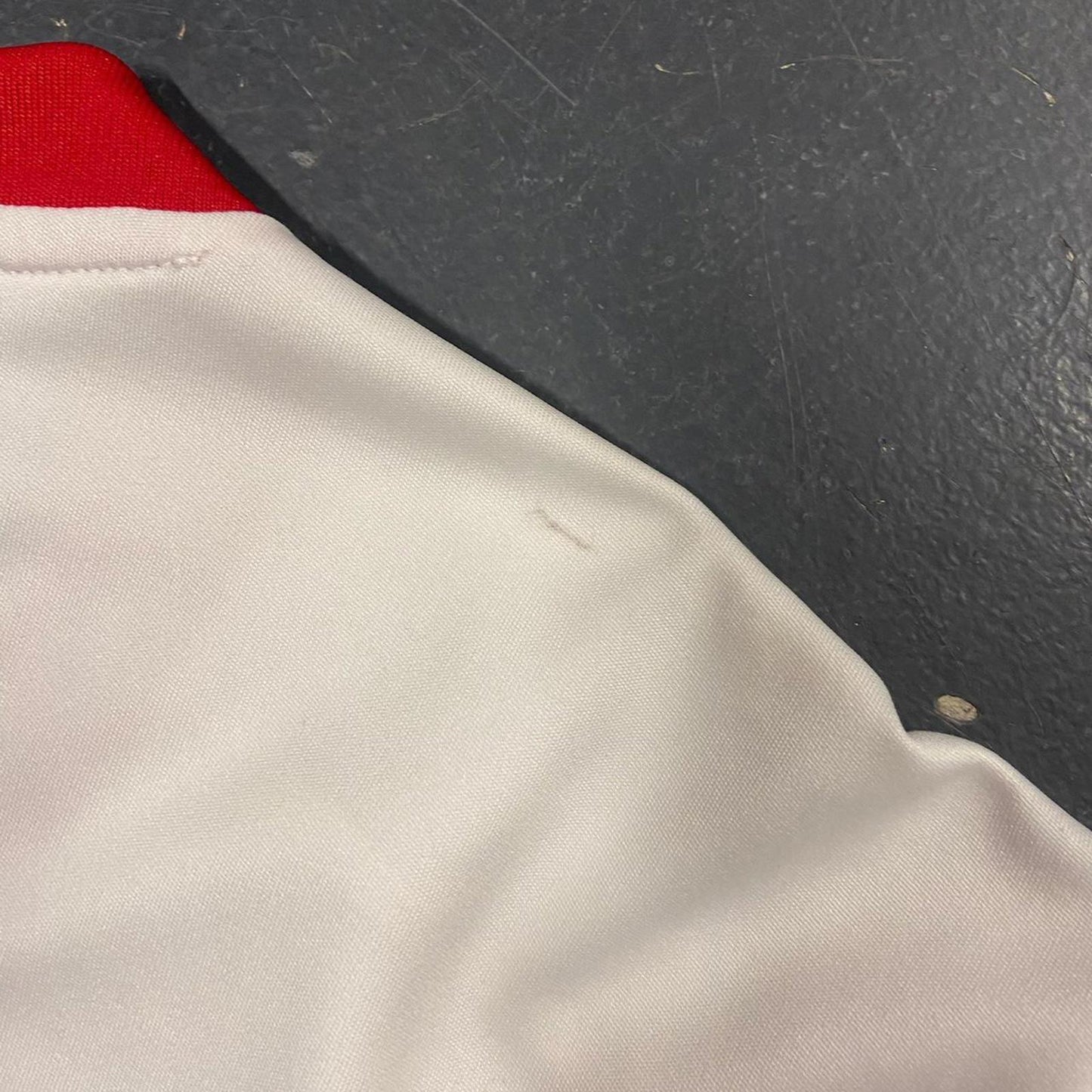 Vintage Red Adidas Football Soccer Jersey #6 - L
