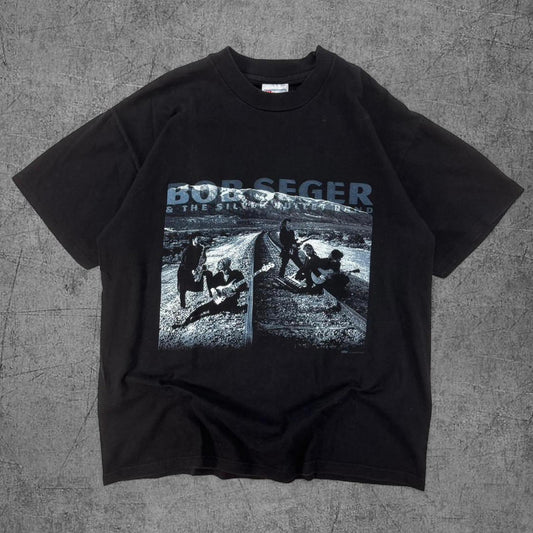 1996 Bob Seger & The Silver Bullet Band Tour Tee - L