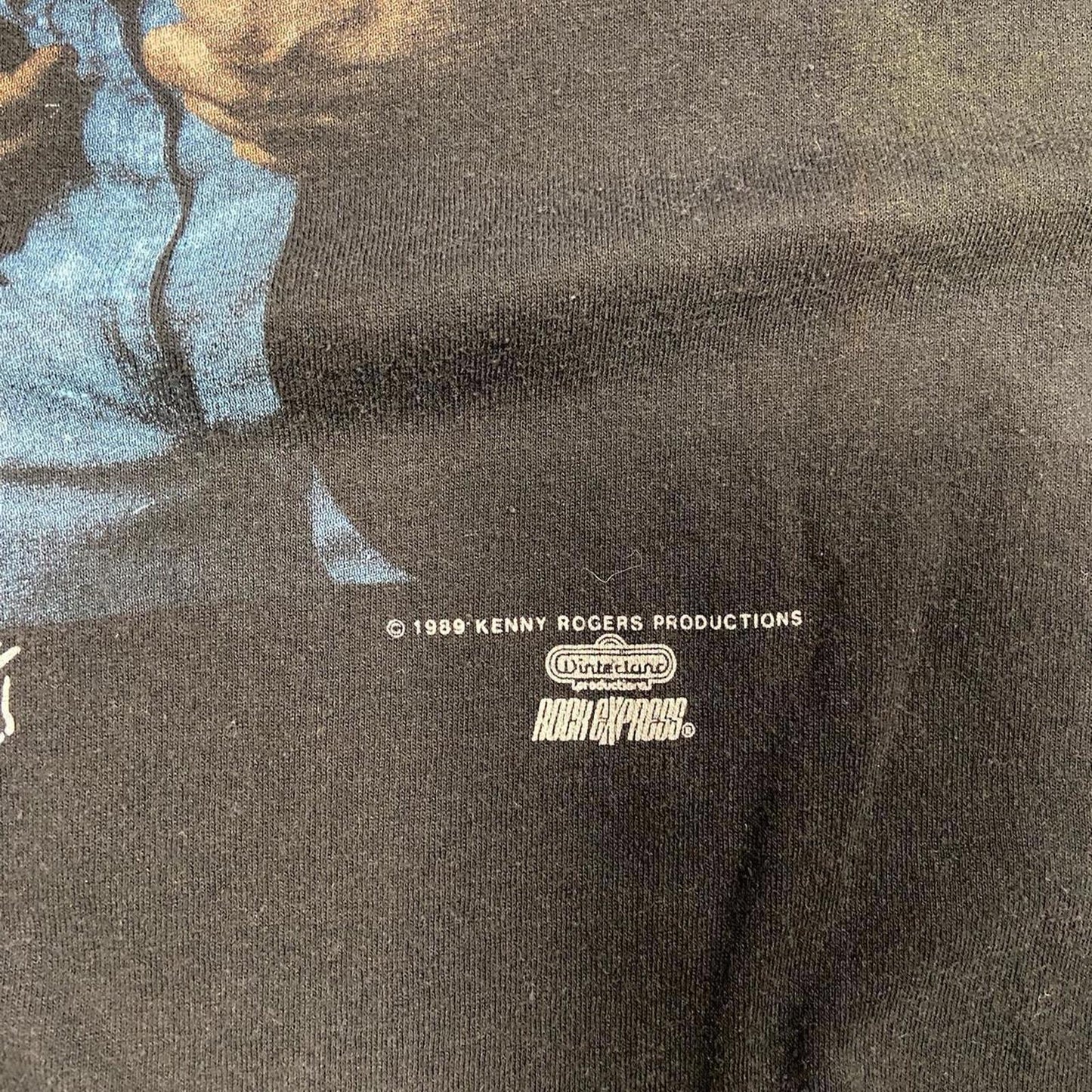 Vintage 1989 Kenny Rodger’s Tour Tee - L