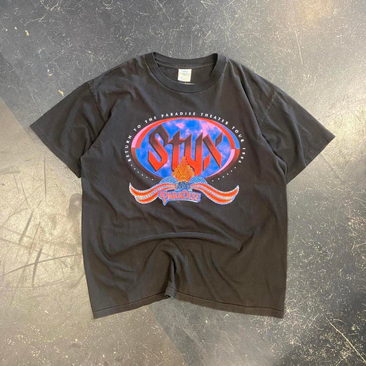 Vintage 1996 Styx Paradise Theatre Tour Tee- XL