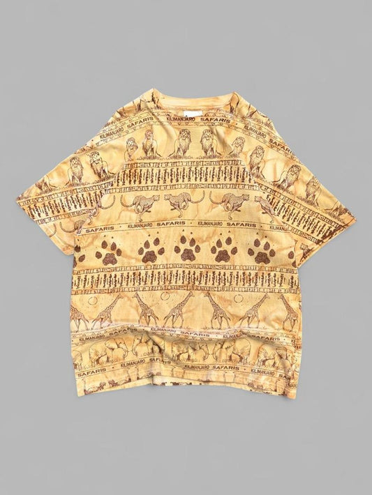 Vintage 90s Disney Safari AOP Tee - XL