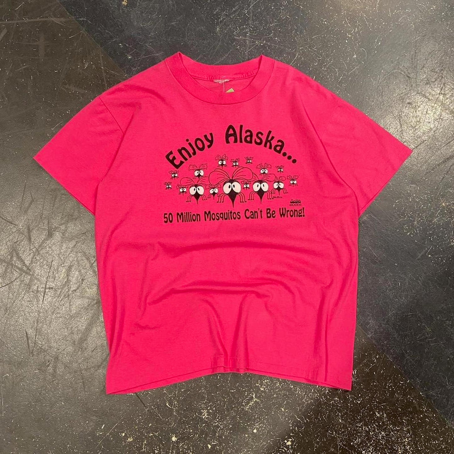 90s Alaska Mosquito Tee - XL
