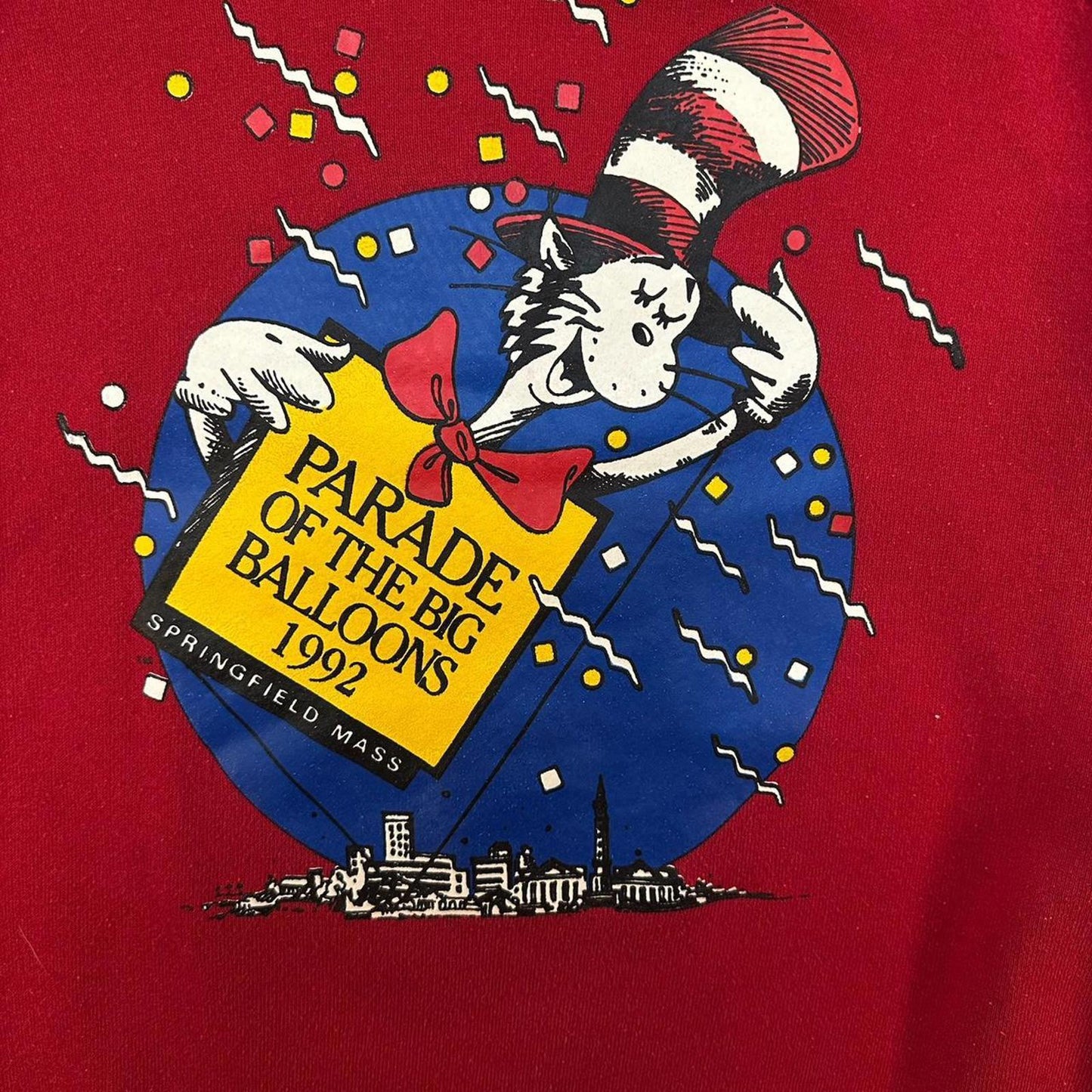 1992 Dr Seuss Parade of big Balloons Crewneck - XL