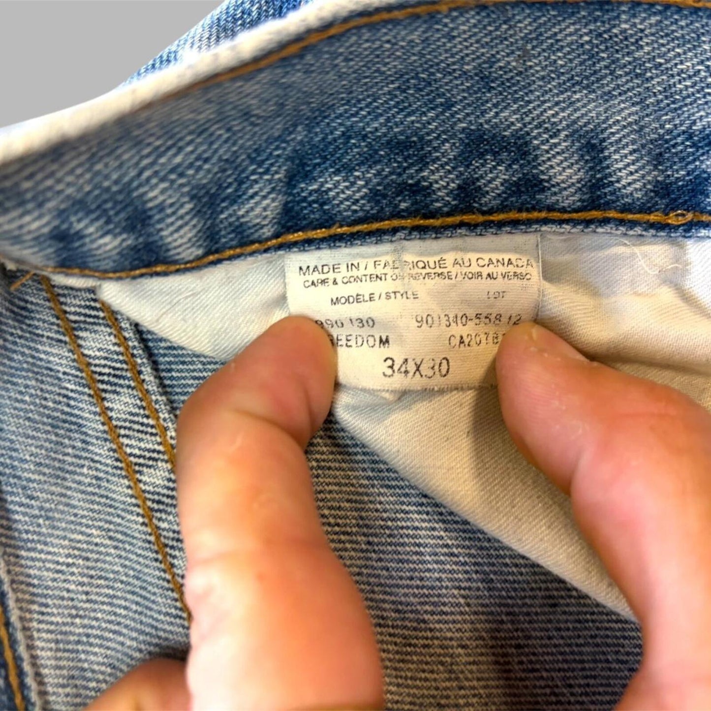 Vintage Tommy Hilfiger light Wash Jeans - 34