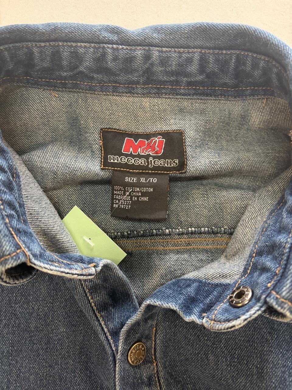 Y2K Mecca Jean Chore Jacket - XL