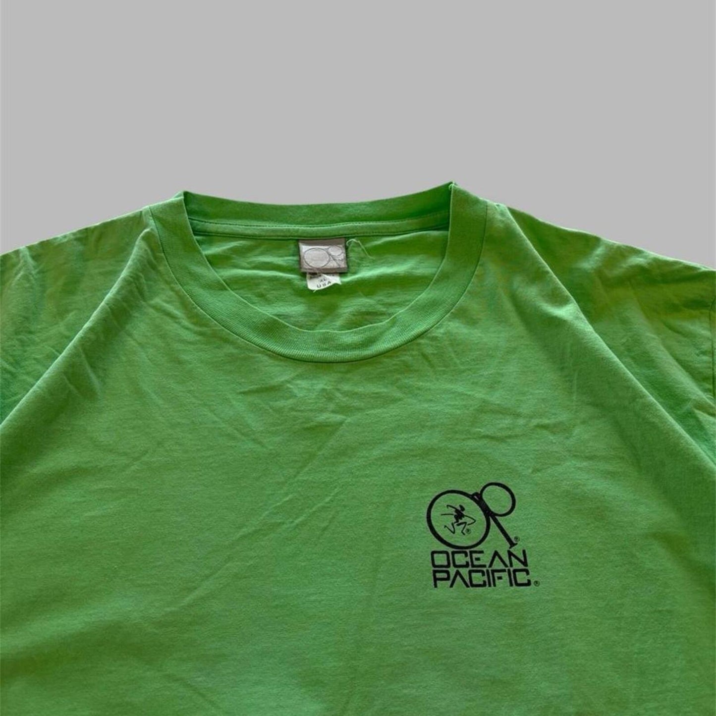 90s Ocean Pacific Dystopian Surf Tee - XL
