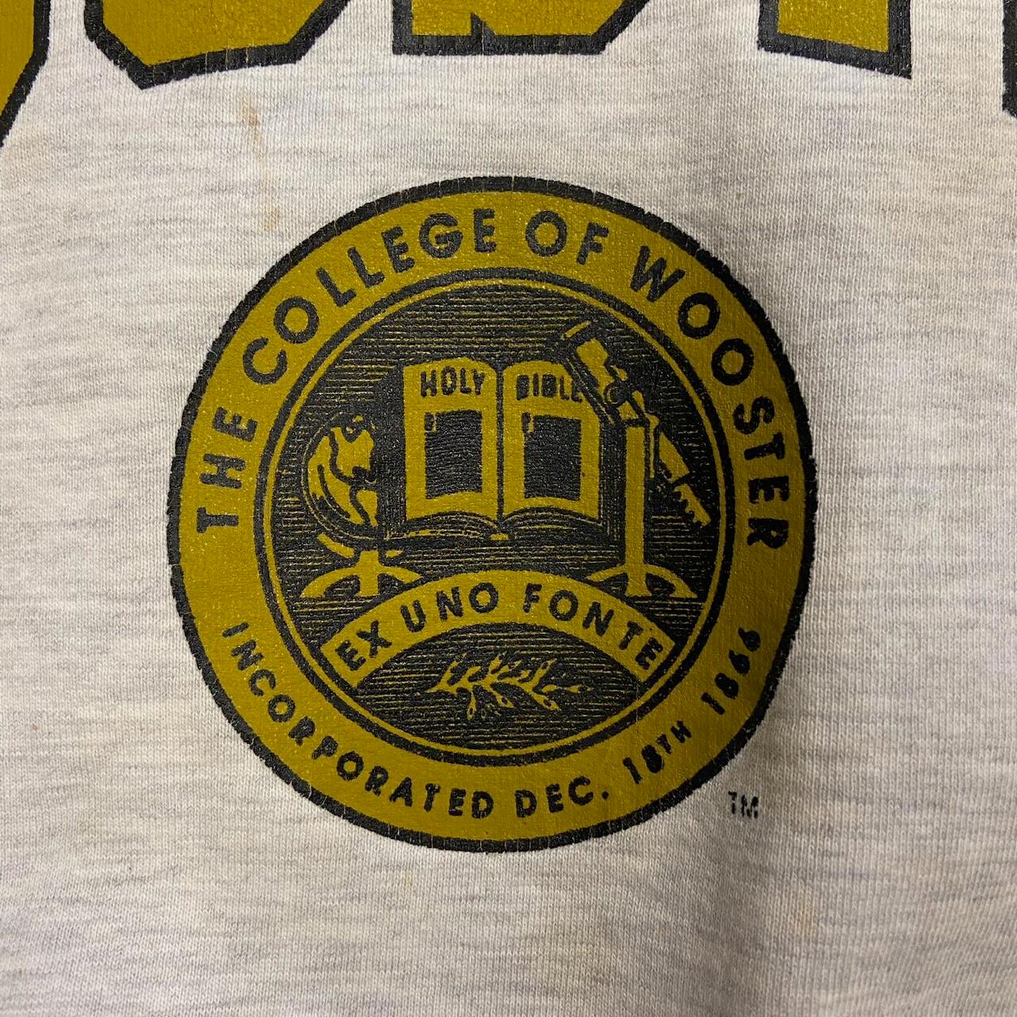 90s Russell Athletic Wooster Crewneck - XL