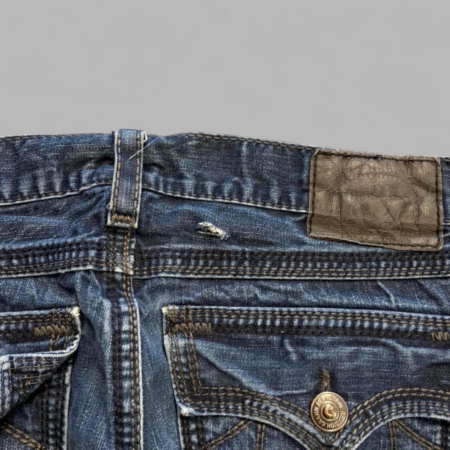 Y2K True Religion Boot Cut Jeans - 36