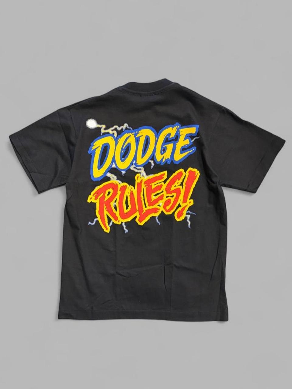 90s Dodge Rules Monster Truck Thunder Drags Tee - M