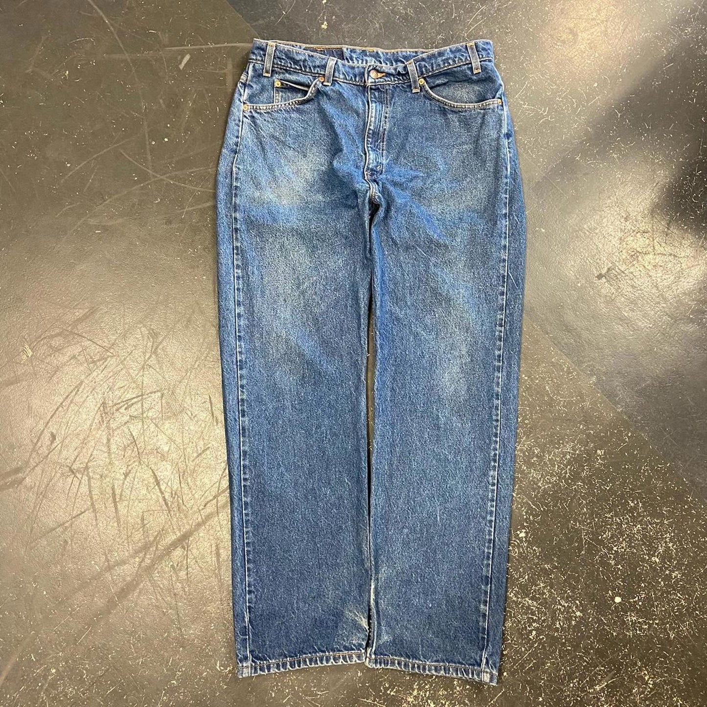 Vintage Blue Orange Tab 505 Levi Jeans - 38