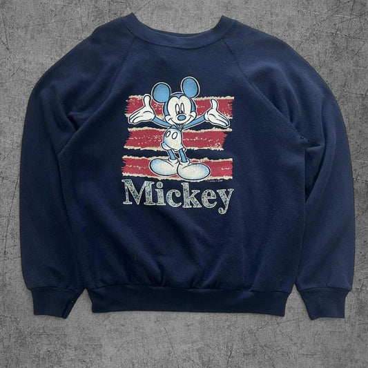 90s Mickey Mouse Crewneck - M