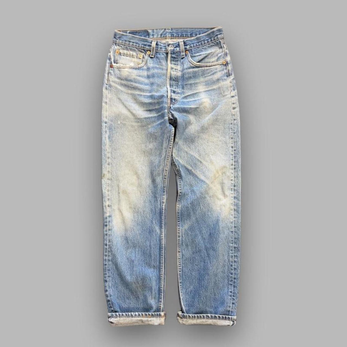 Vintage 1994 Levi 501xx Raw Denim Jeans - 30