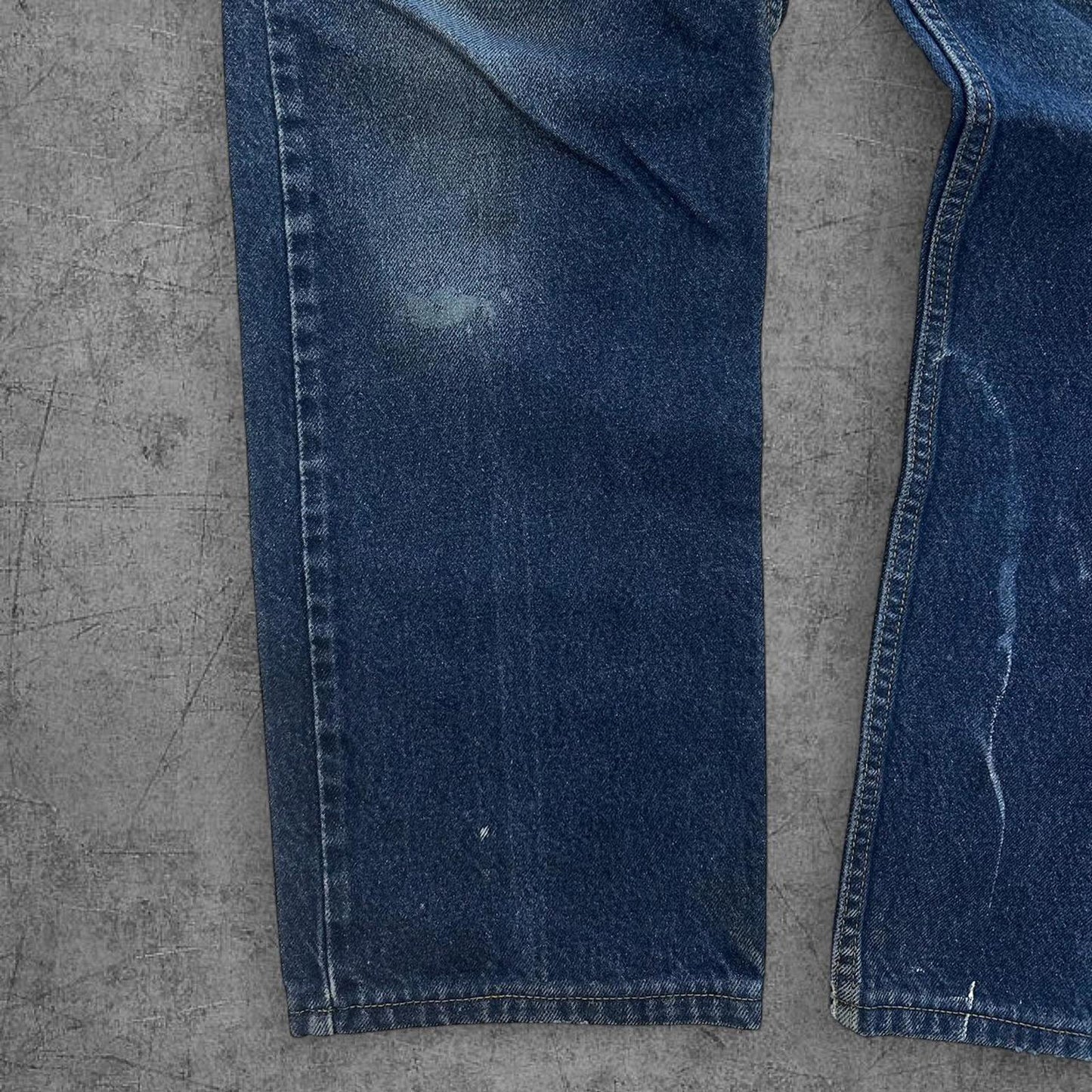 Y2K Faded Dark Wash Levi 505 Jeans - 34