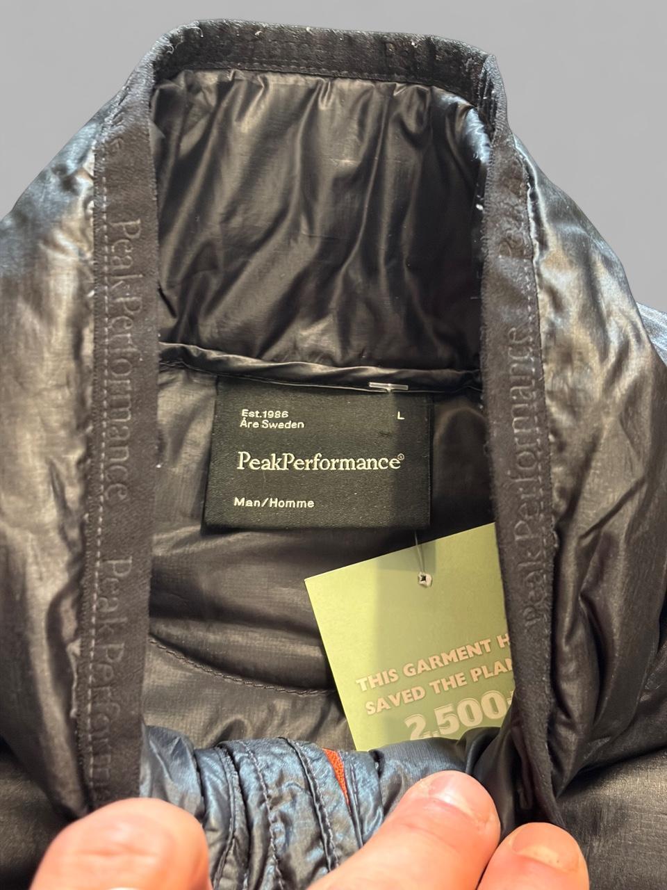 Peak Performance Black Light Down Jacket - L