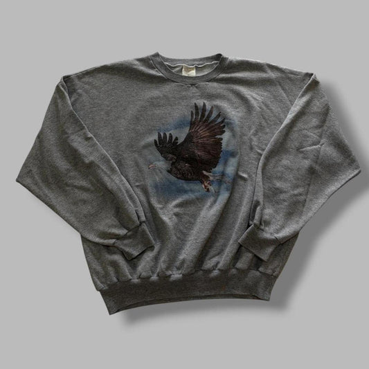 90s eagle crewneck - L