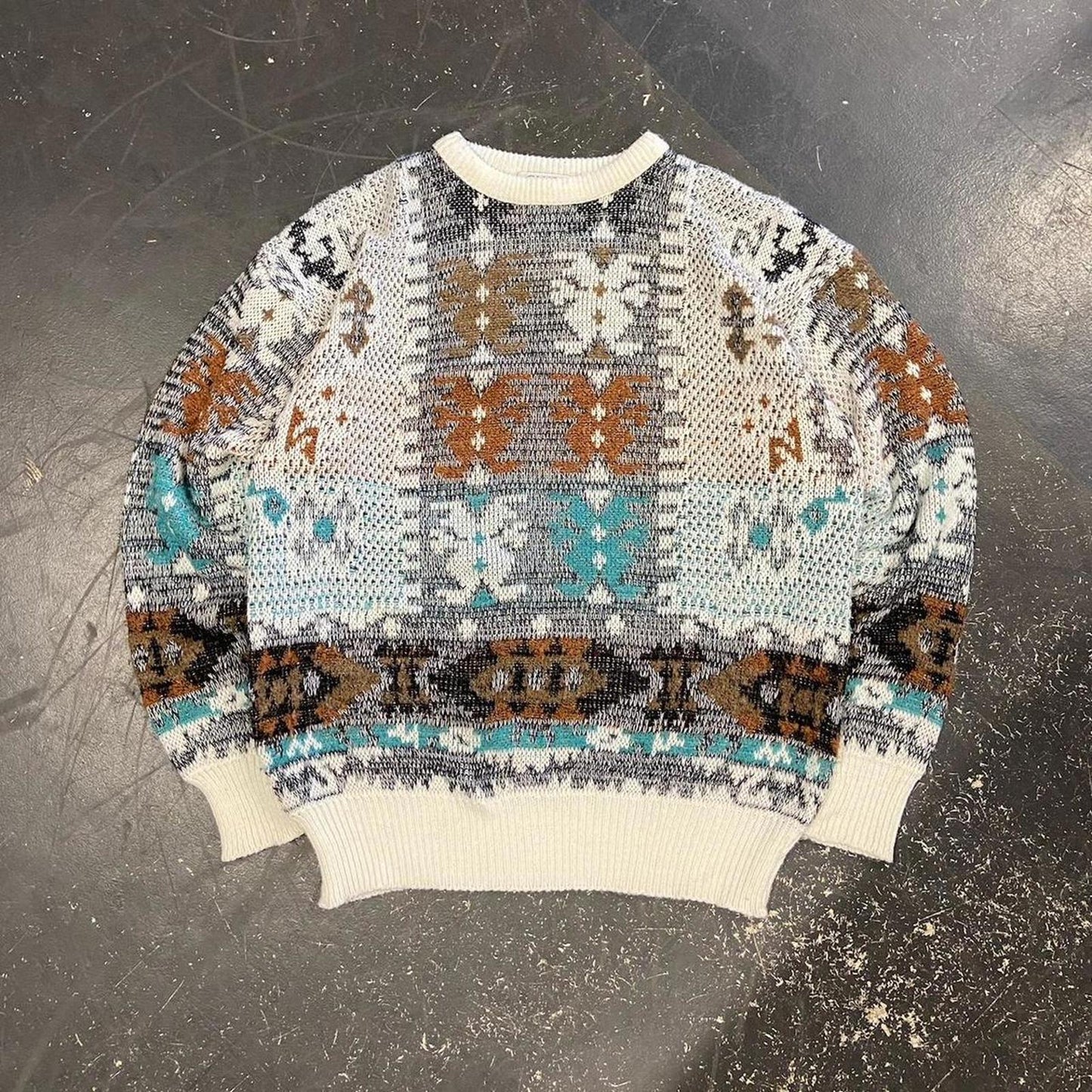 90s Club International Grandpa Knit - XL