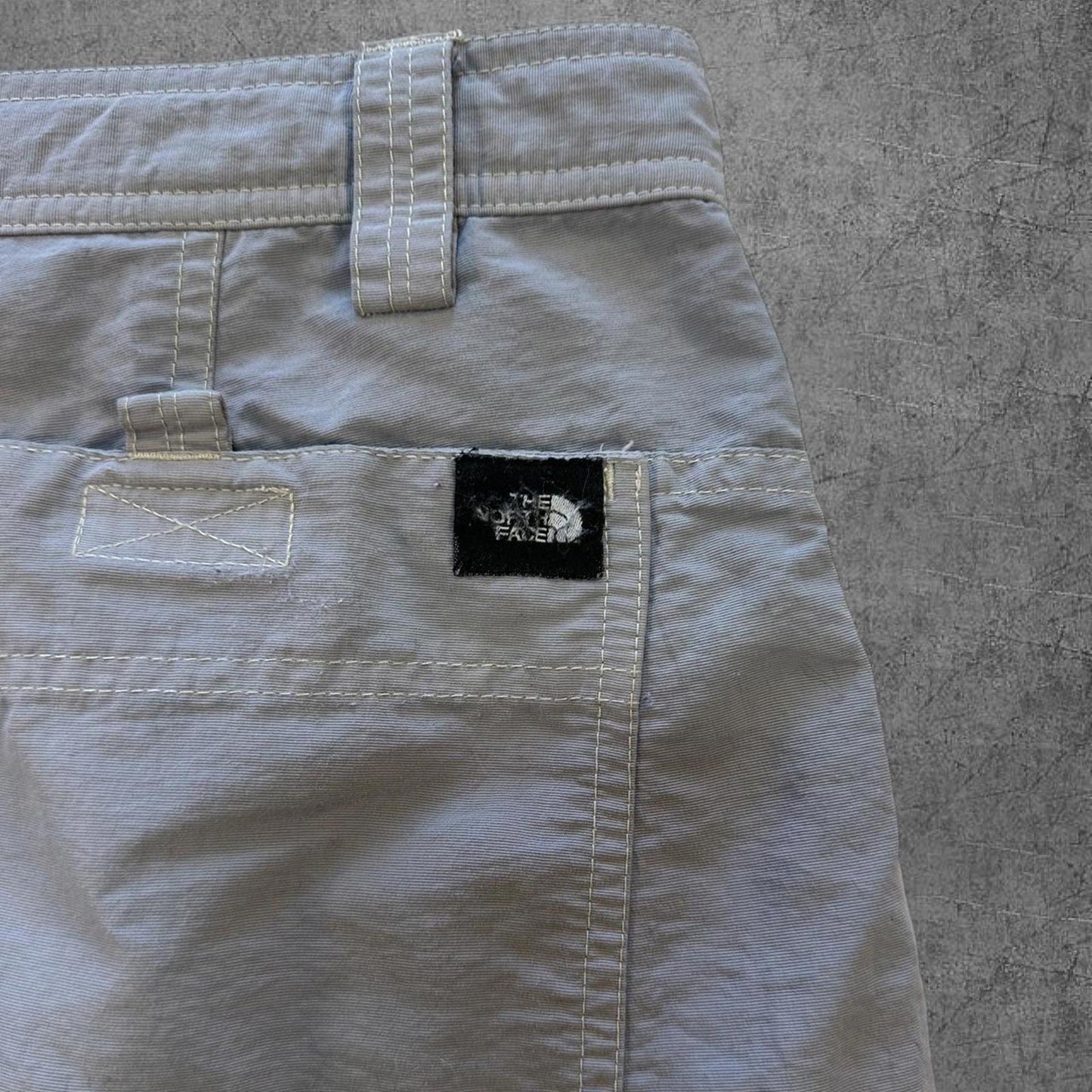 North Face Grey Double Knee Hiking Pants - 38