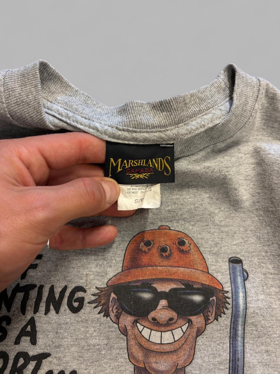Vintage Hunting Humour Tee - S